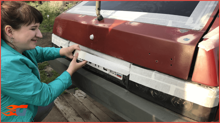 Как подкрасить ржавые места на автомобиле самому